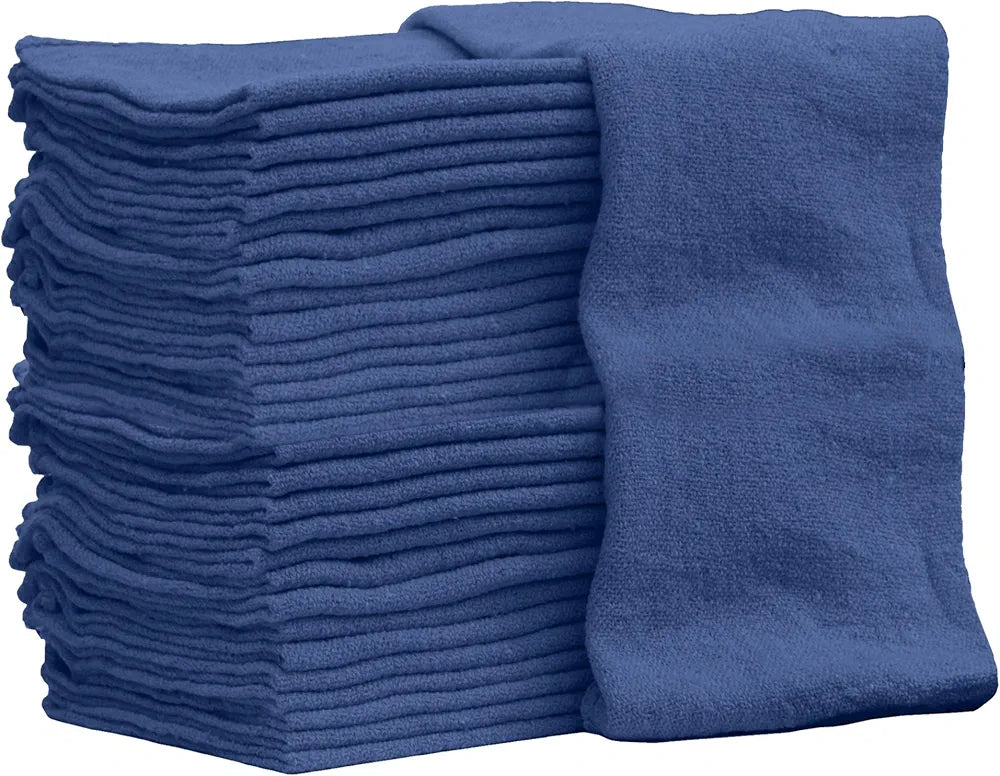 Shop Towels 50 Pack Cotton Rags