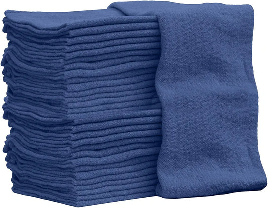 Shop Towels 50 Pack Cotton Rags